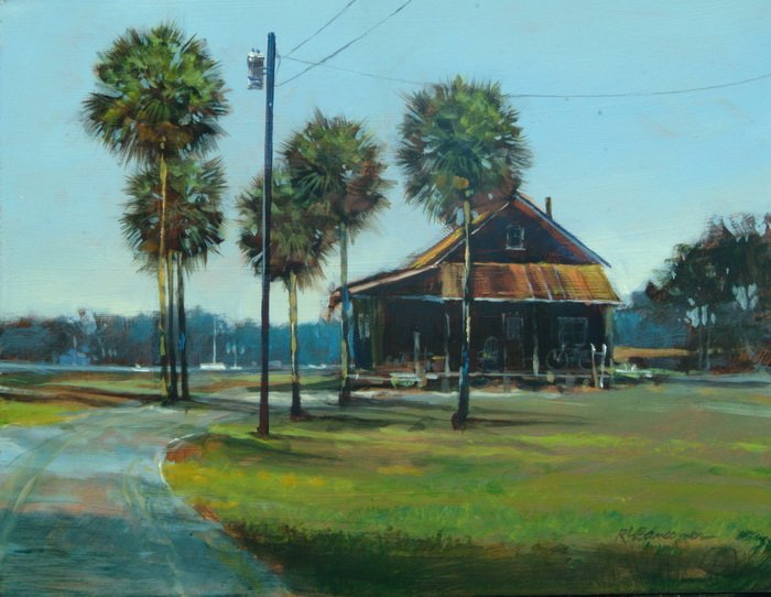 Cedar Key Homestead 11x14