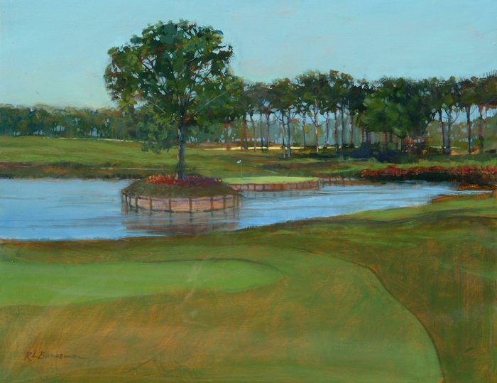 The Seventeenth Fairway 11x14